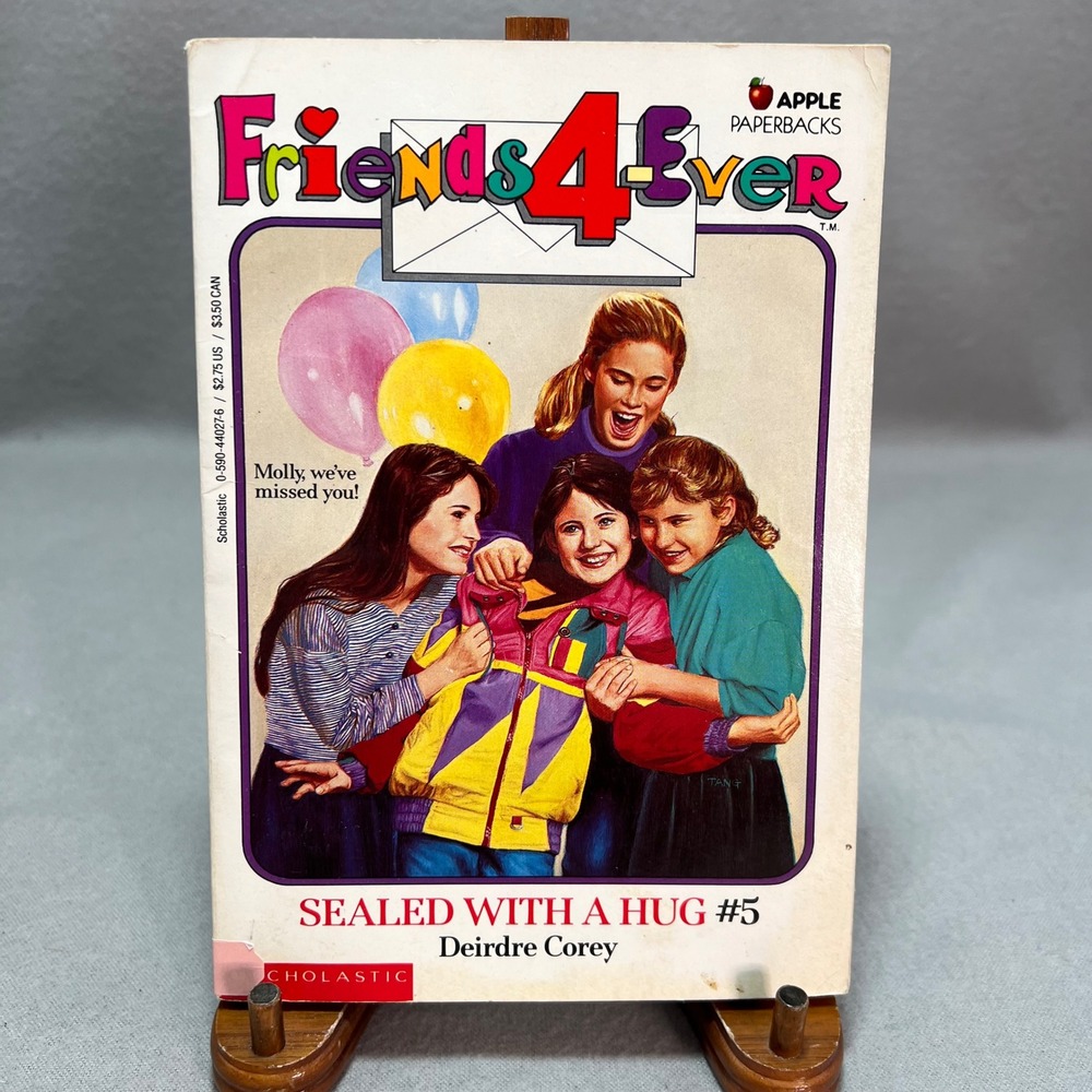 Friends 4-Ever Deirdre Corey 90s Vintage Paperbacks Lot of 4 YA Young Adult Teen - Picture 5 of 11